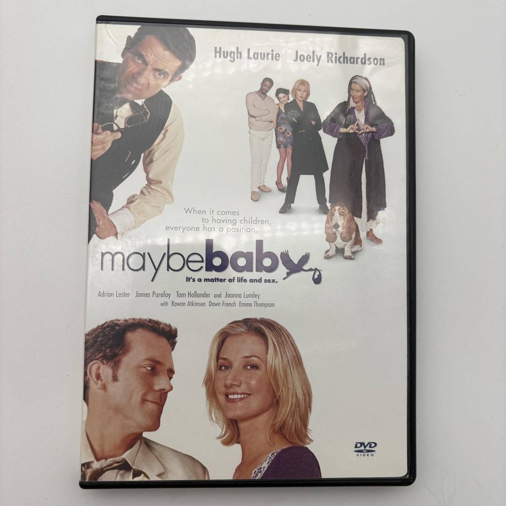 Maybe Baby DVD Hugh‎ Laurie Joely Richardson Rowan Atkinson Romantic Comedy R
